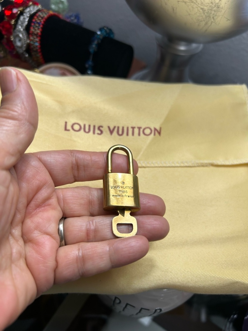 Louis Vuitton Padlock & Key #306